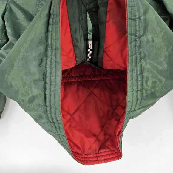 Vintage Golden Fleece Jacket Mens 40 Industrial Outerwear Olive Green Coat - Picture 6 of 13